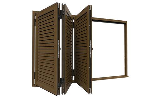 JVS Volets pliants aluminium